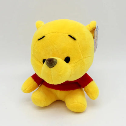 12-20cm Winnie the Pooh Bear Tiger Pig Anime Cute Cartoon Plush Dolls Toys Keychain Pendant Room decoration Kids Birthday Gift